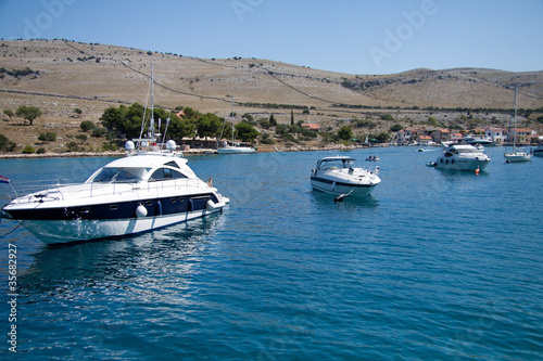 barche alle isole Kornati - Croazia