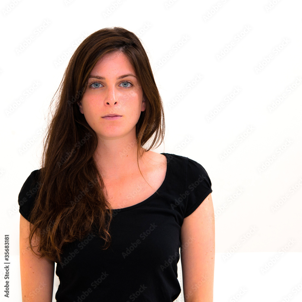 beautiful young woman on the couch in the living room beautiful young woman on the couch in the living room