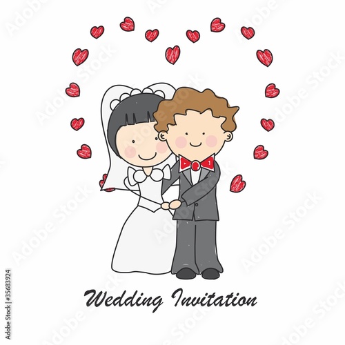 Tarjeta invitación boda