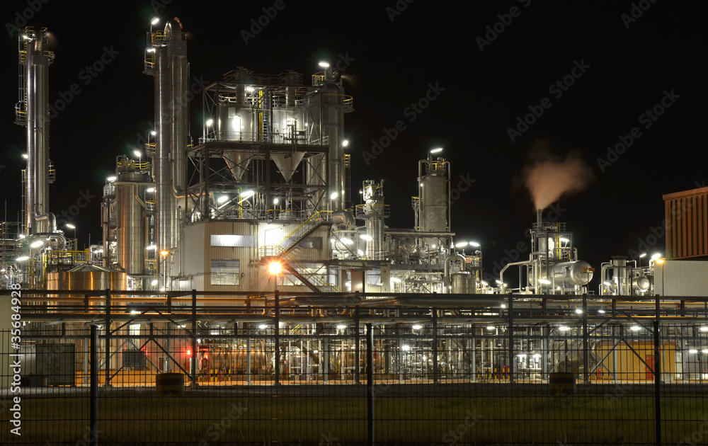 Fototapeta premium chemieindustrie