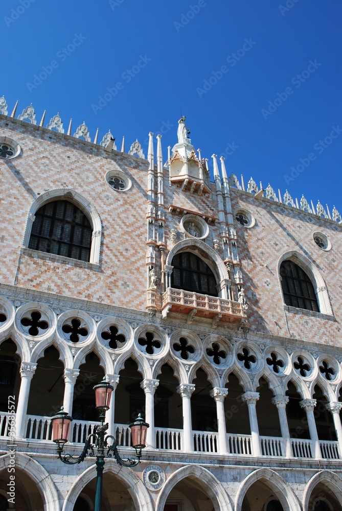 Doge's Palace on St. Mark's Square, Venice, Italy