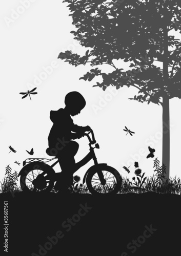 Boy On A Bicycle