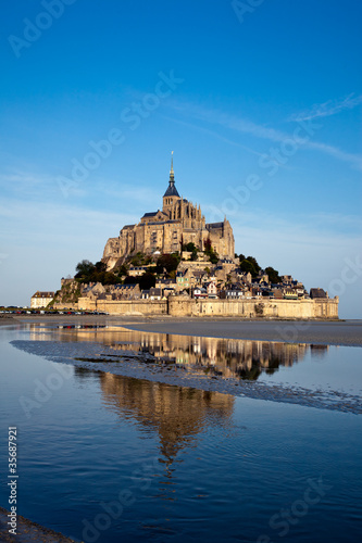 Obraz na płótnie Le Mont Saint Michel, France w salonie