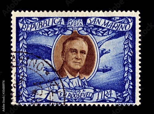 Postage stamp. photo