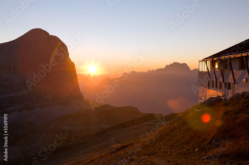 Dolomite Sunrise