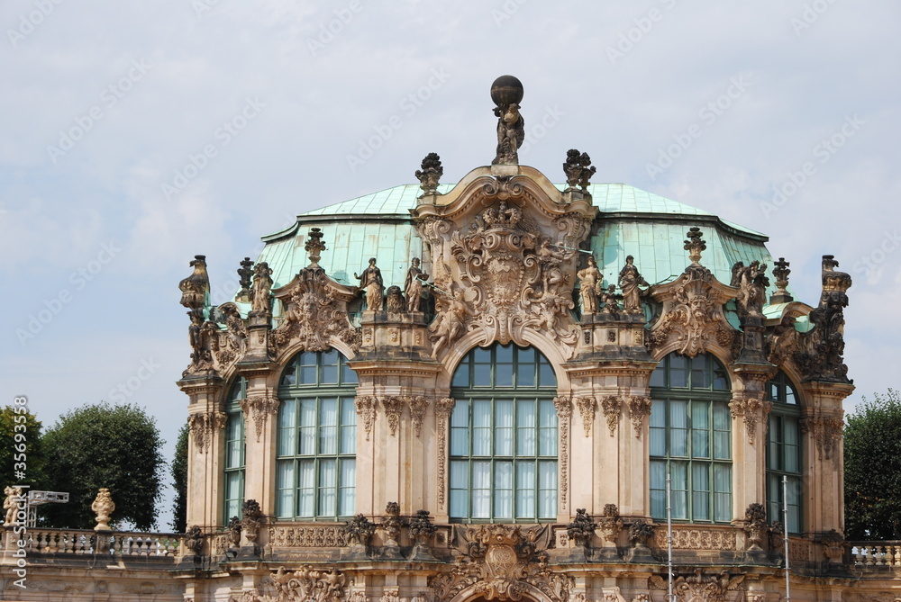 Obraz premium Dresden Zwinger