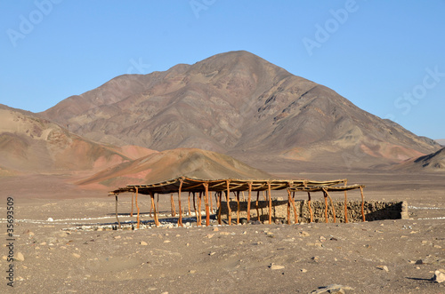 Chauchilla Cemetery Tomb - Nazca Peru photo