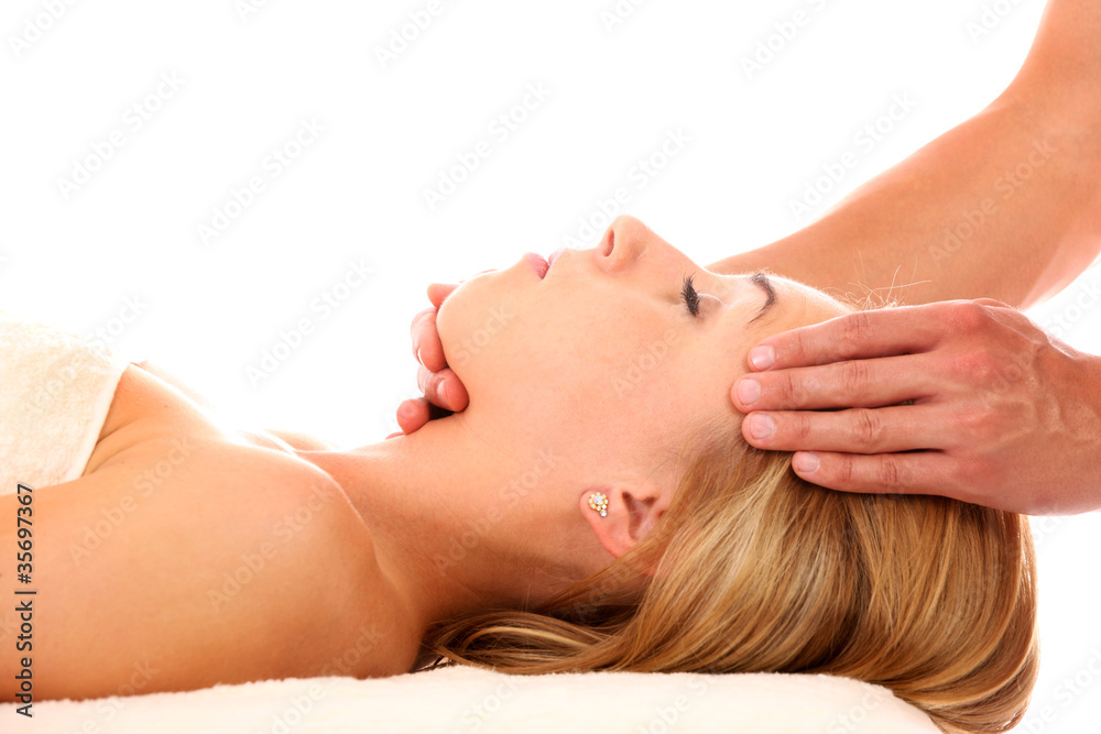 Head massage Head massage