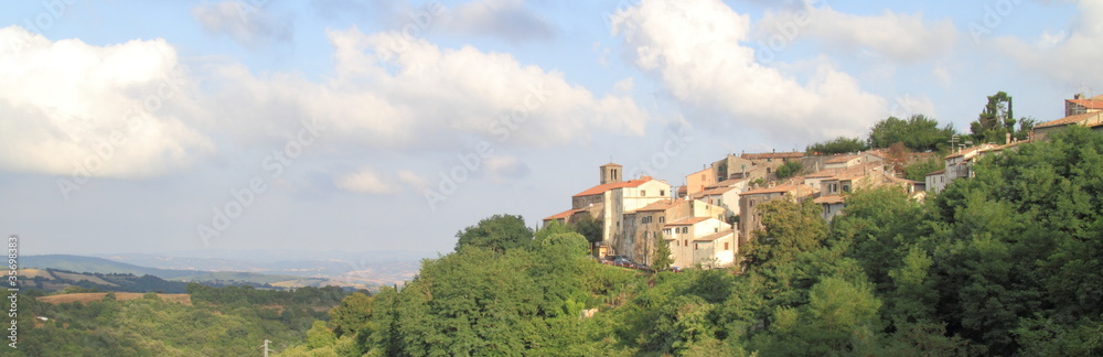 Vista di Scansano,Toscana