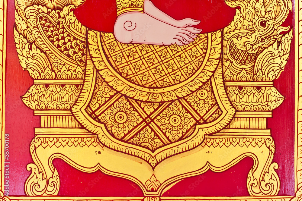 thai painting art