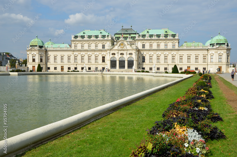 Au Palais du Belvédère à Vienne