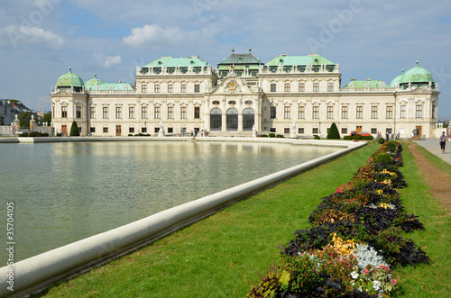 Au Palais du Belvédère à Vienne