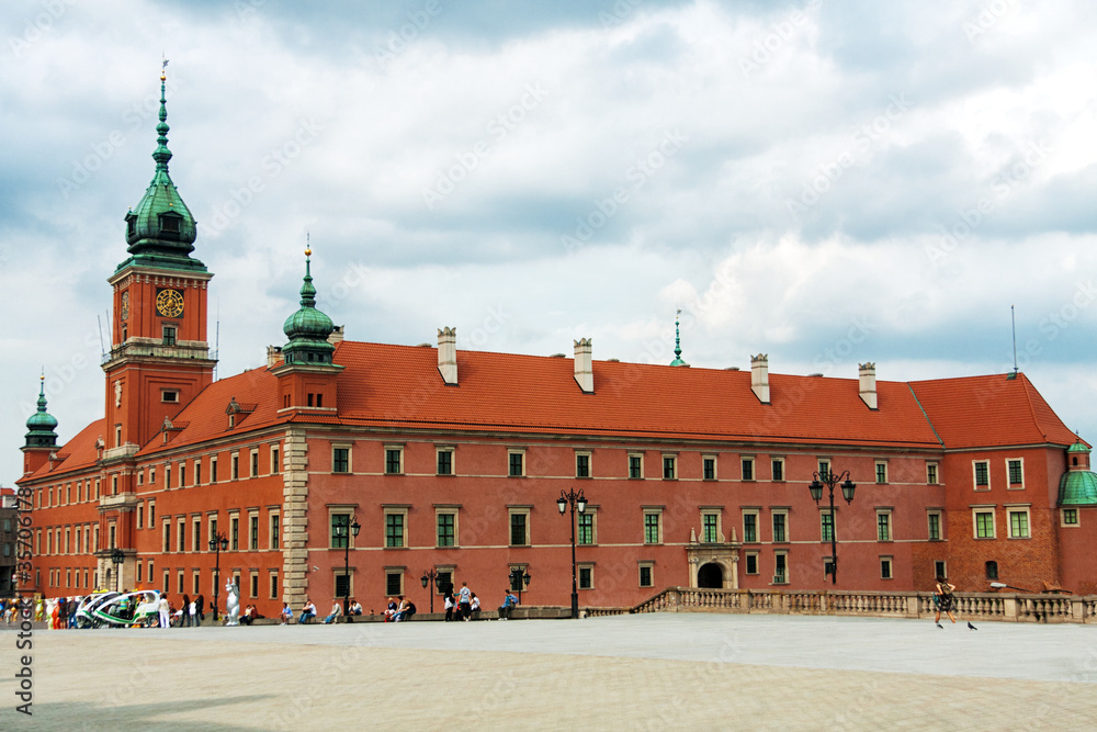 Obraz premium Royal castle in Warsaw