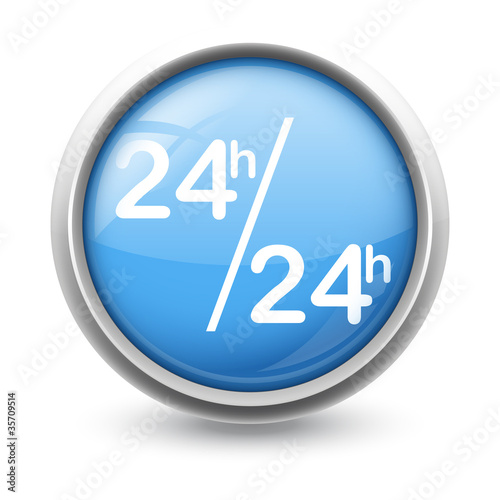 Symbole glossy vectoriel 24/24