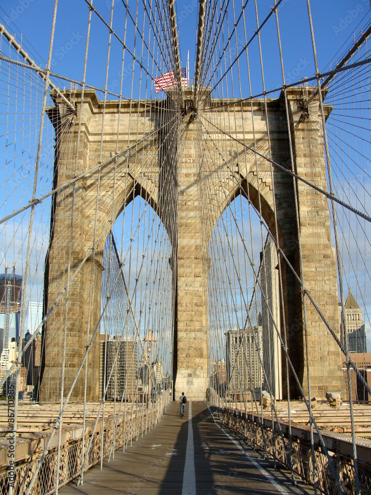 Fototapeta premium Pont of Brooklyn New York
