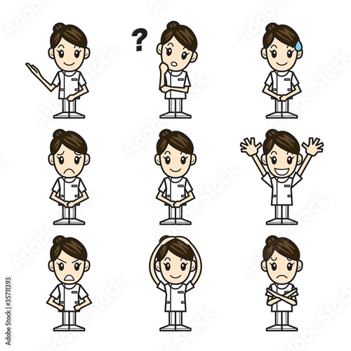 看護士 女性 5