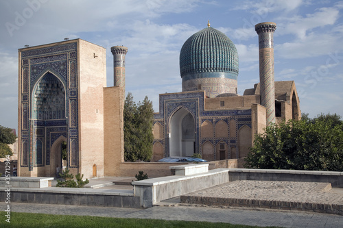 Ancient mausoleum in Samarcanda, Uzbekistan