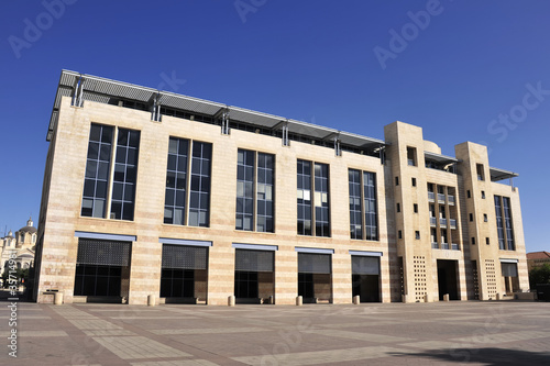 City Hall building in Jerusalem.