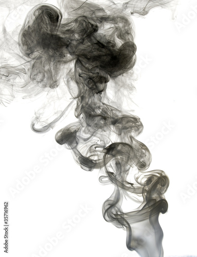 Wave and smoke background