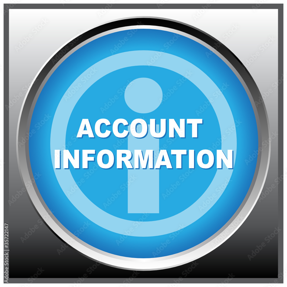 ACCOUNT INFORMATION ICON