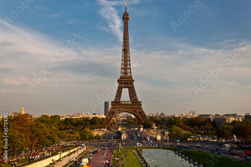 Tour Eiffel vue du Trocadero © Imagination