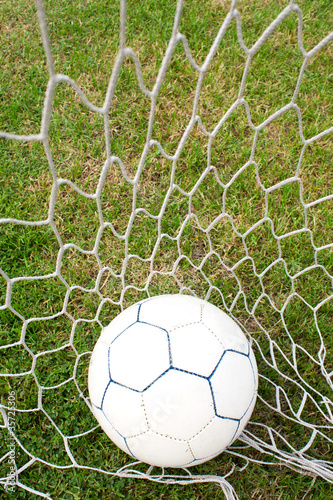Ball in the net. © vachiraphan