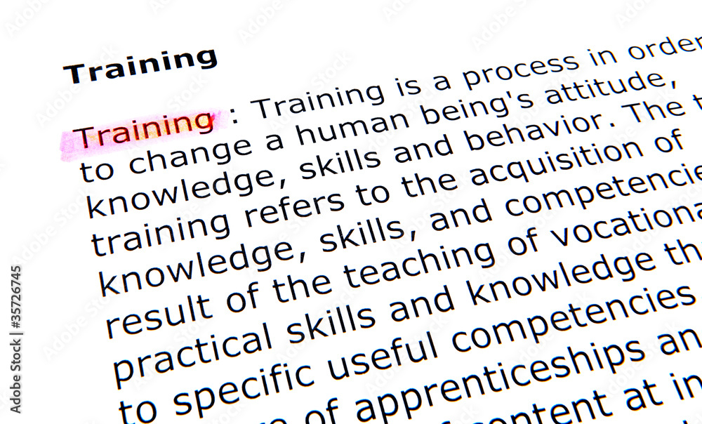 Fototapeta premium training
