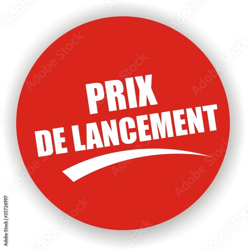 bouton prix de lancement
