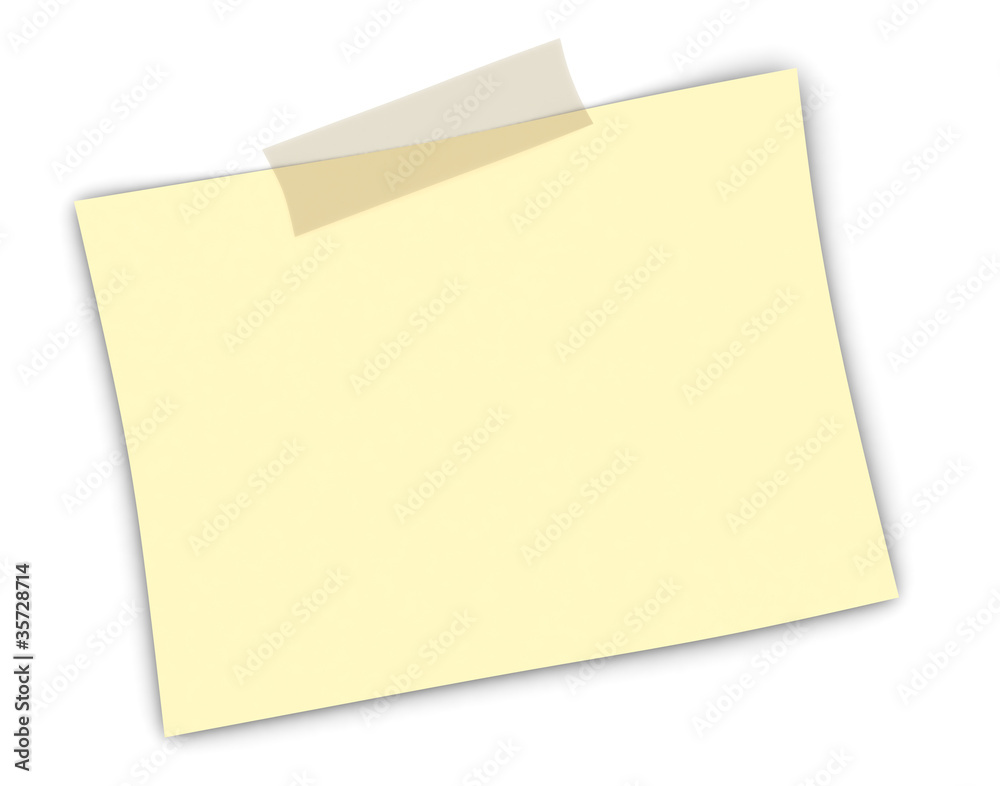 Sticky Note Sticky Note