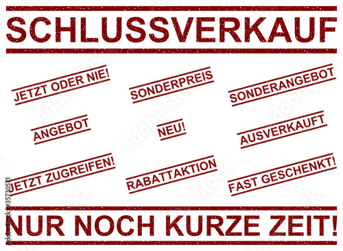 Angebotsstempel