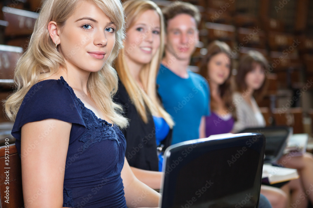 Students in Lecture Hall Students in Lecture Hall
