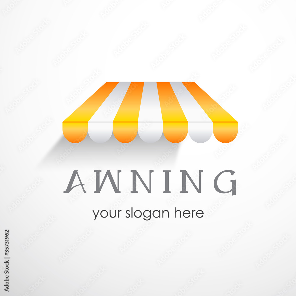 Logo awning # Vector