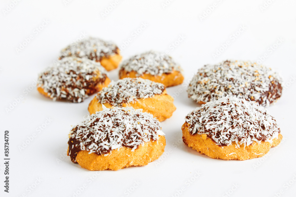 cookies with chocolate