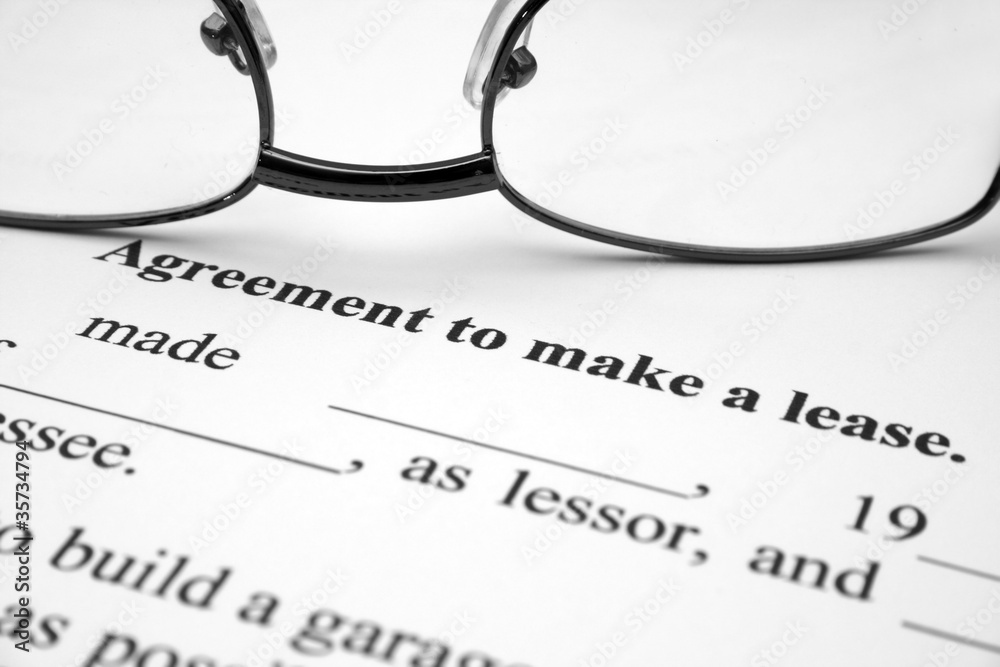 Lease agreement Lease agreement