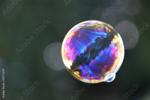 bunte seifenblase