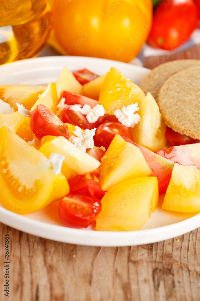 fresh tomato salad