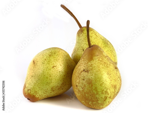 Isolated fruits - Pears
