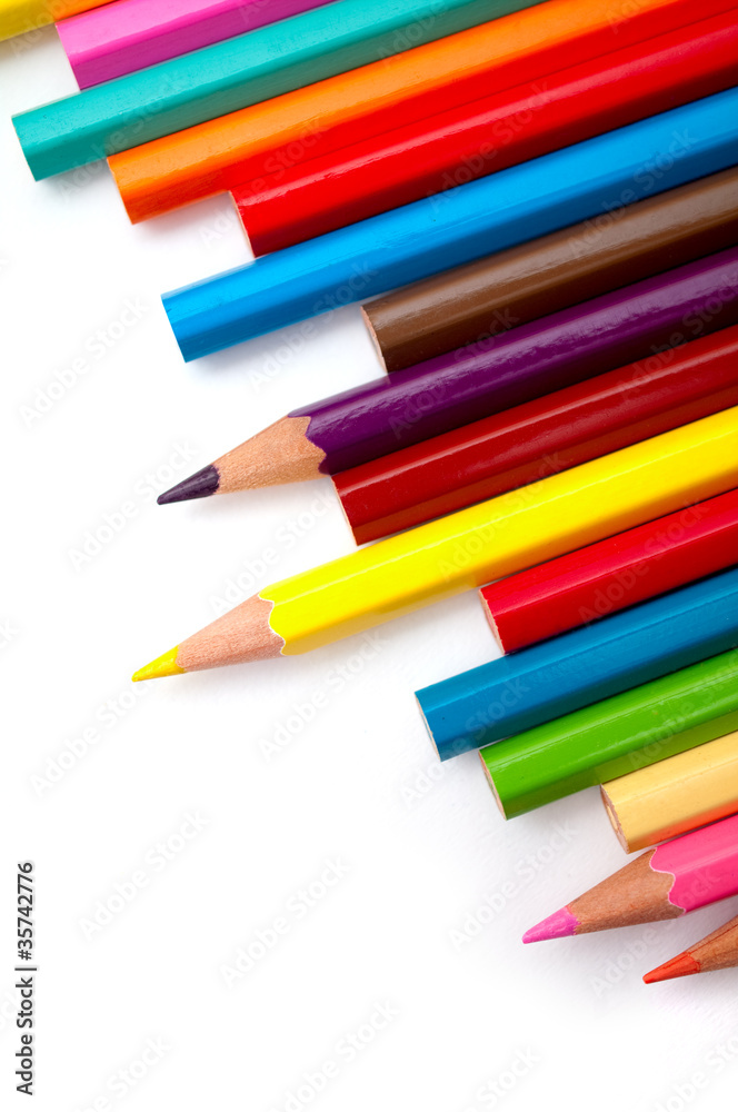 Fototapeta premium color pencils