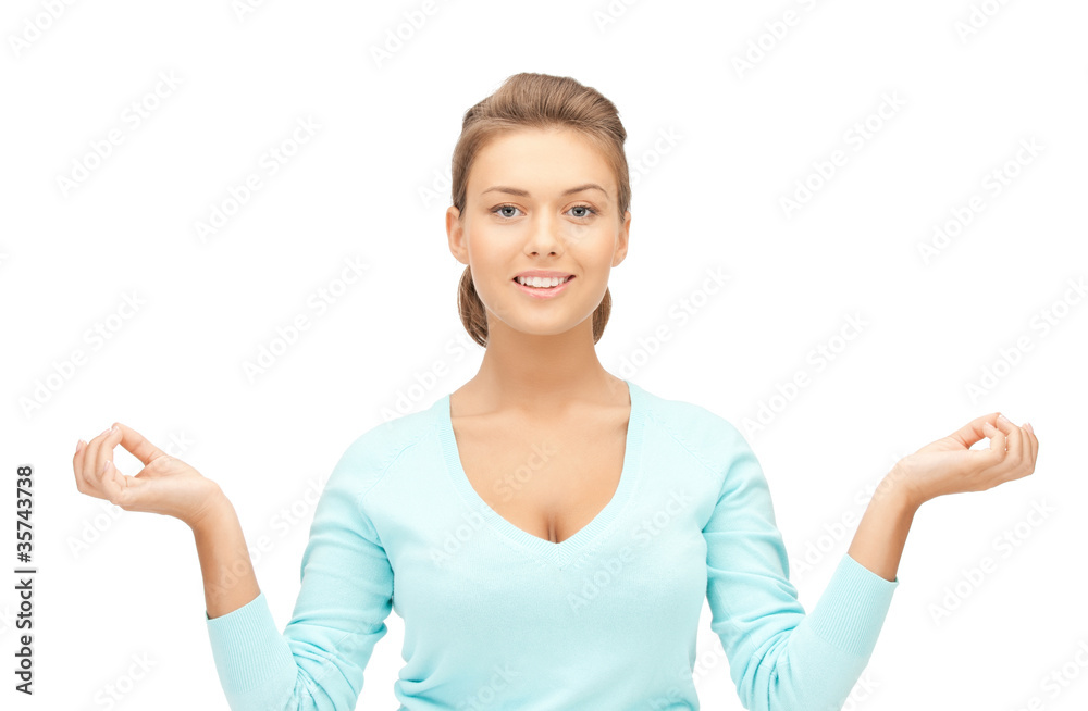 woman in meditation woman in meditation