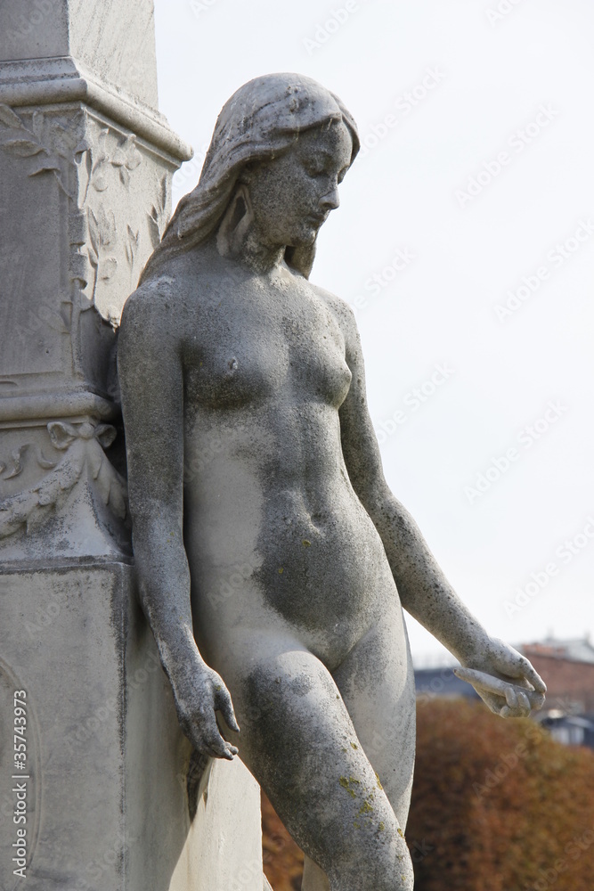 Fototapeta premium Statue du Jardin du Luxembourg à Paris