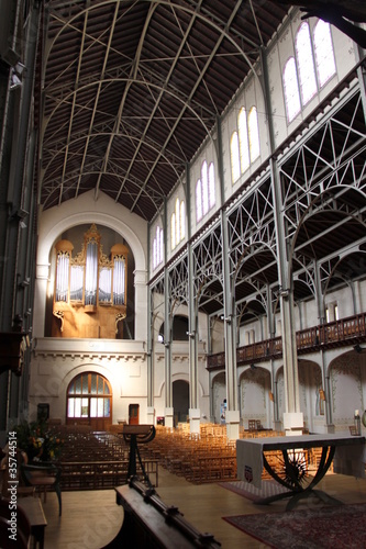 Nef de l   glise Notre-Dame-du-Travail    Paris