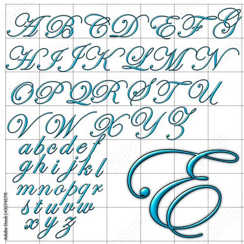 abc alphabet background edwardian design