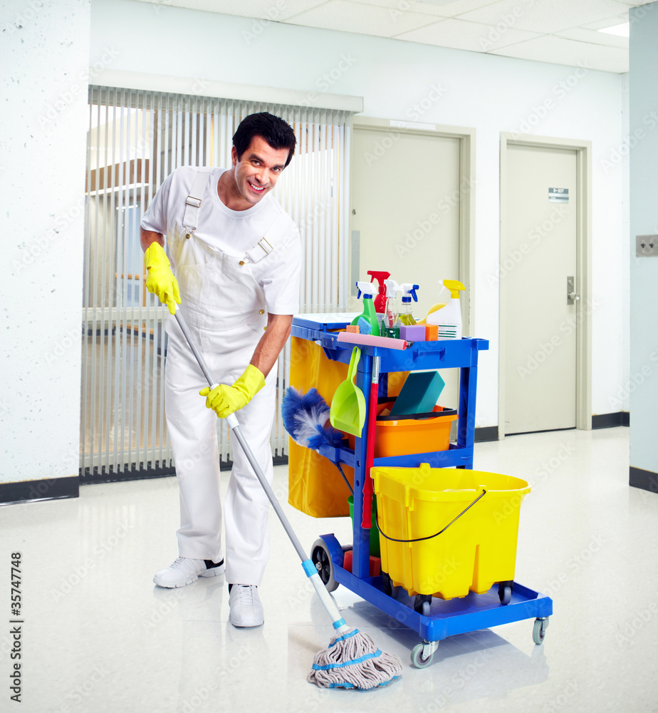 Cleaner. Stock-Foto | Adobe Stock