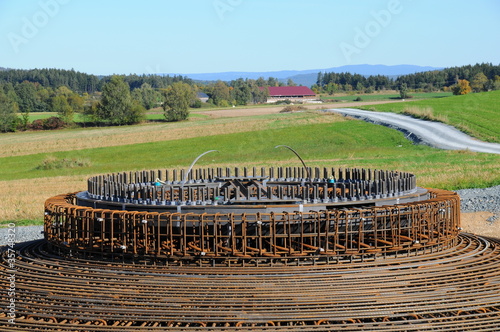 Windkraftanlage Fundament3