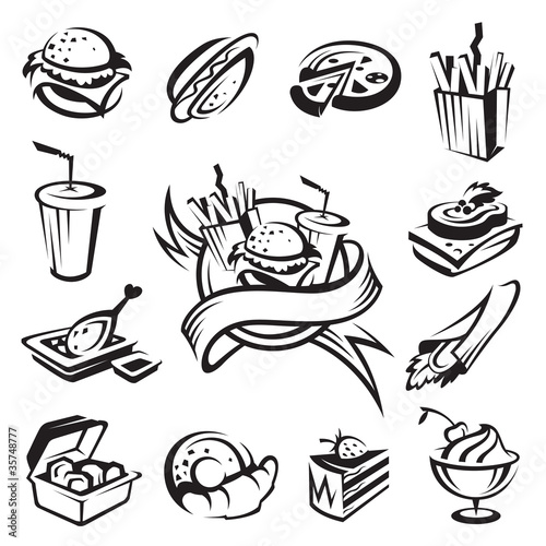 fast food set