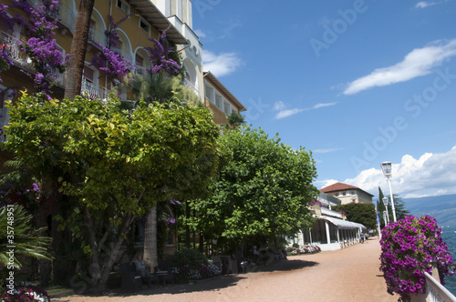 Gardone Riviera on Lake Garda Northern Italy