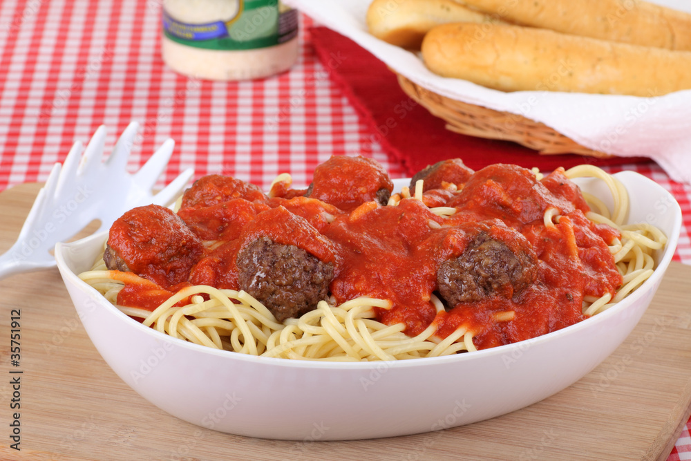Spaghetti and Meatball Meal Spaghetti and Meatball Meal
