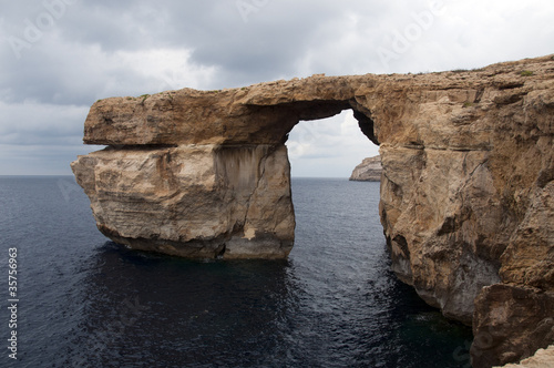 azure rock on Gozo