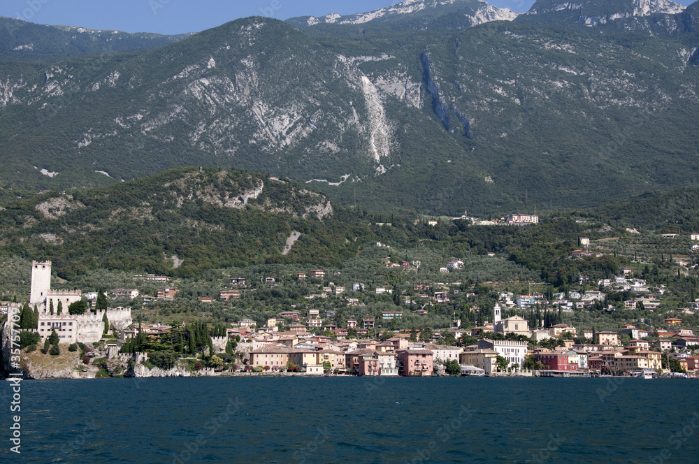 Malcesine on Lake Garda northern Italy
