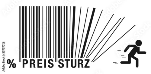 barcode falling down on running consumer